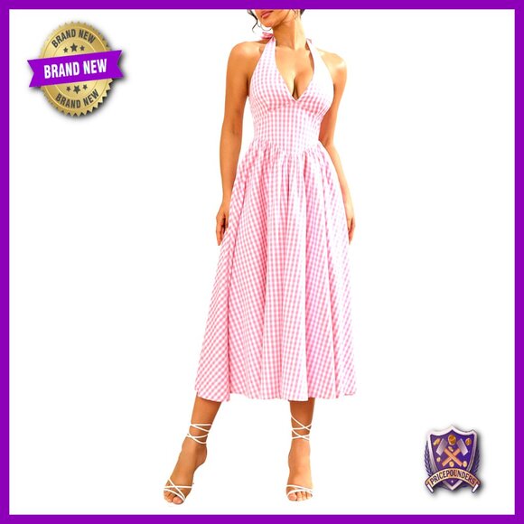 slim fit dress slacks Rosee de Matin Taffeta A-Line Midi Dress in Beige main image 0